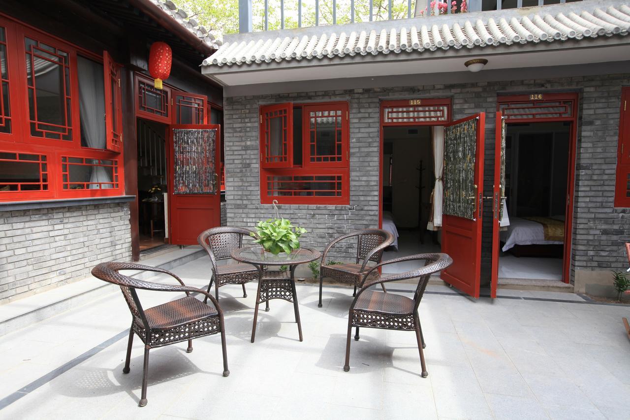 Zhantan Courtyard Hotel Pekin Dış mekan fotoğraf