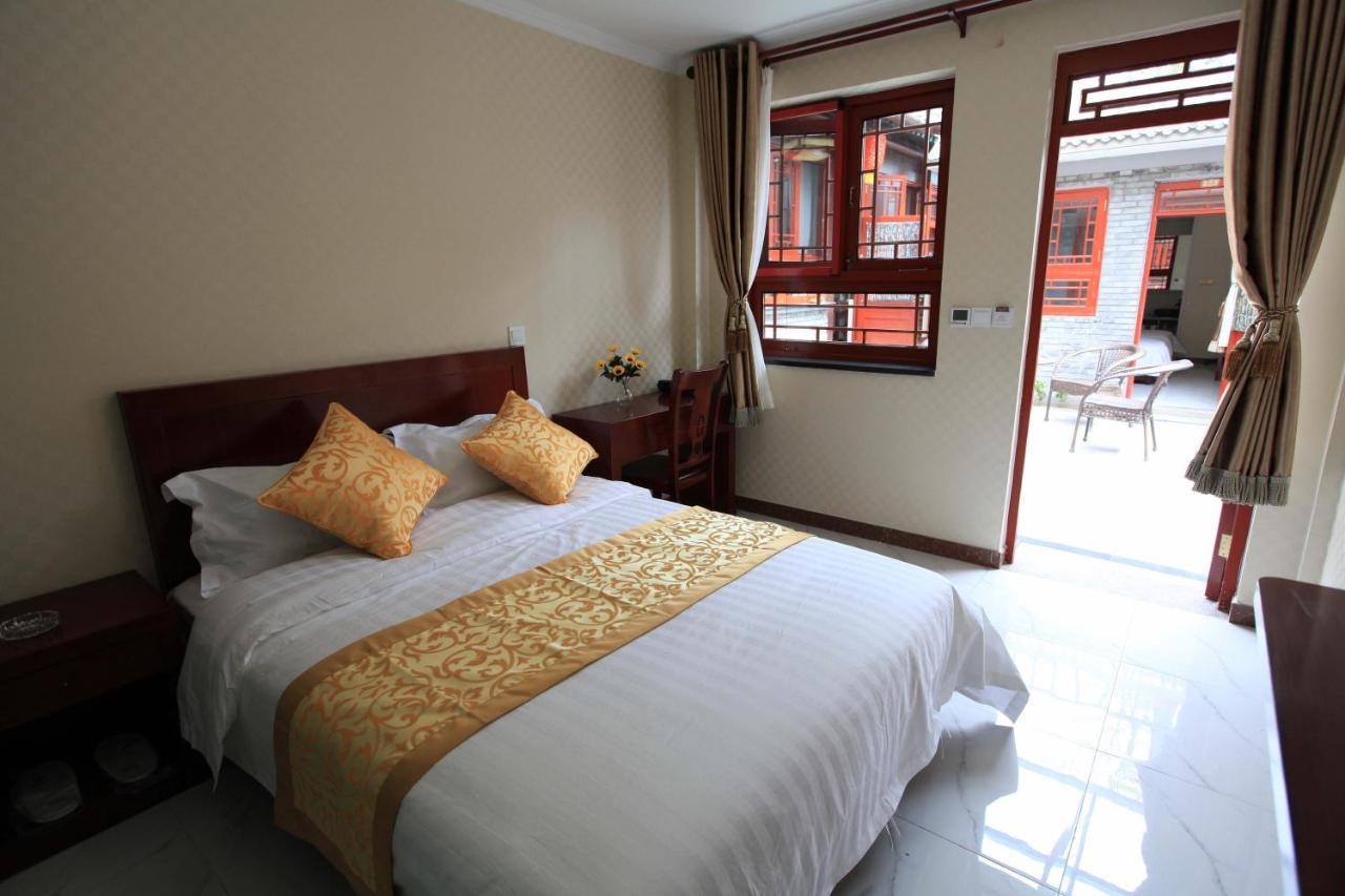 Zhantan Courtyard Hotel Pekin Dış mekan fotoğraf