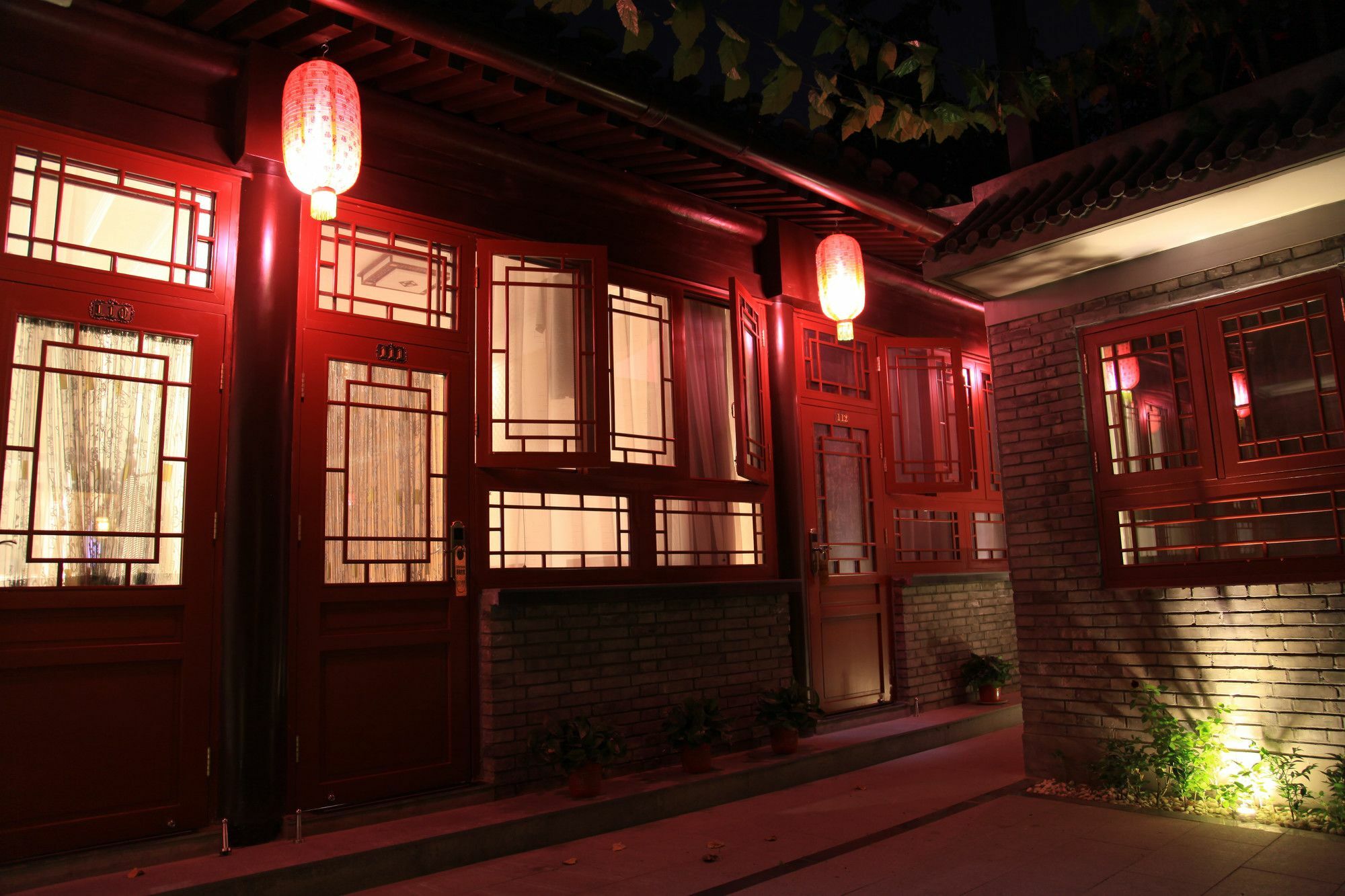 Zhantan Courtyard Hotel Pekin Dış mekan fotoğraf